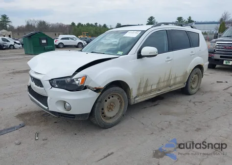 2012 Mitsubishi Outlander Se z USA, uszkodzony, nr VIN JA4JT3AW2CU010777